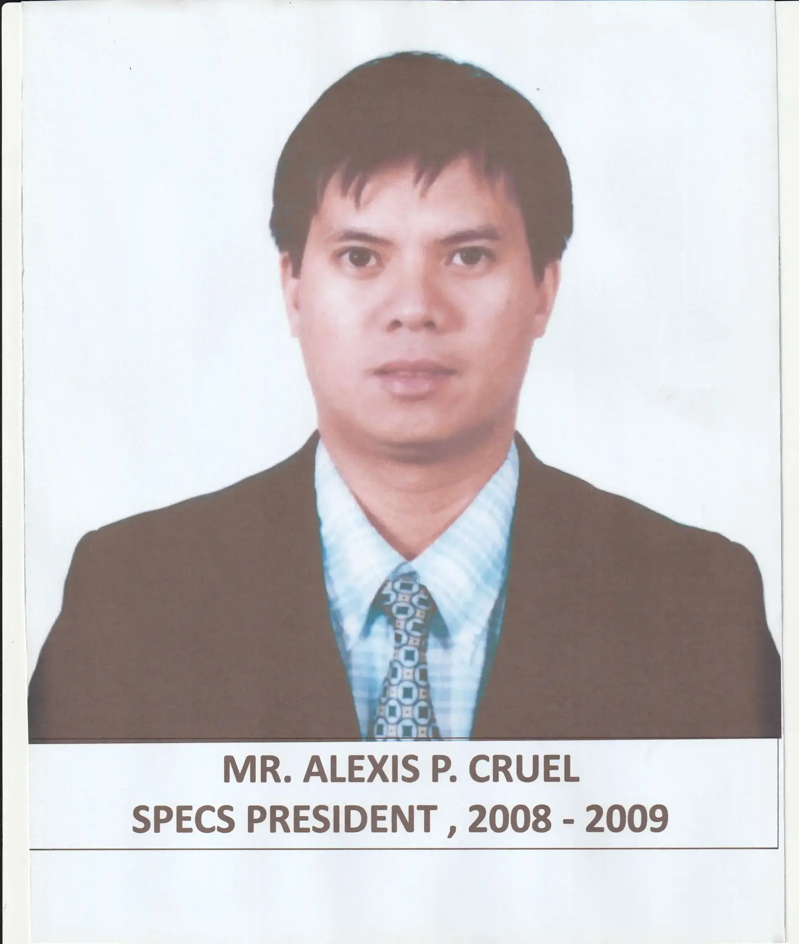Engr. Alexis P. Cruel